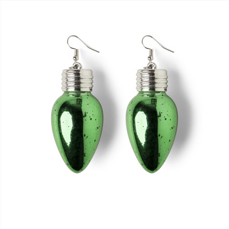 Holiday Frost Light-Up Earrings 1 pk