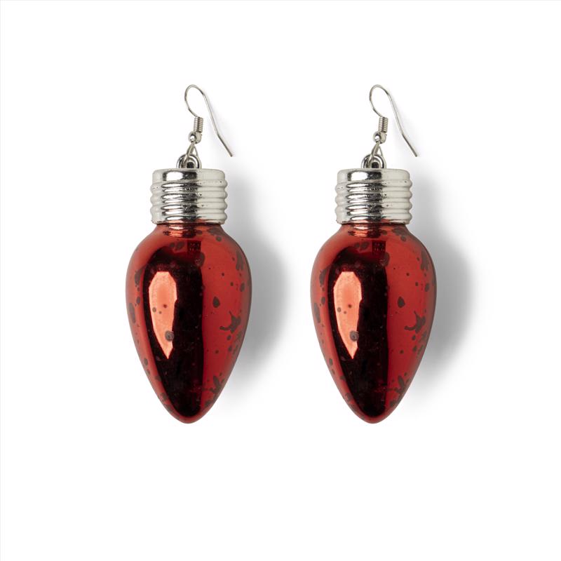 Holiday Frost Light-Up Earrings 1 pk