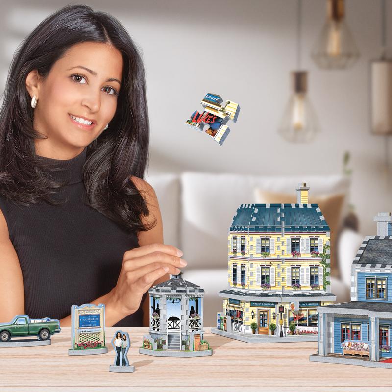 Wrebbit3D Stars Hollow Gilmore Girls 3D jigsaw puzzle 435 pc