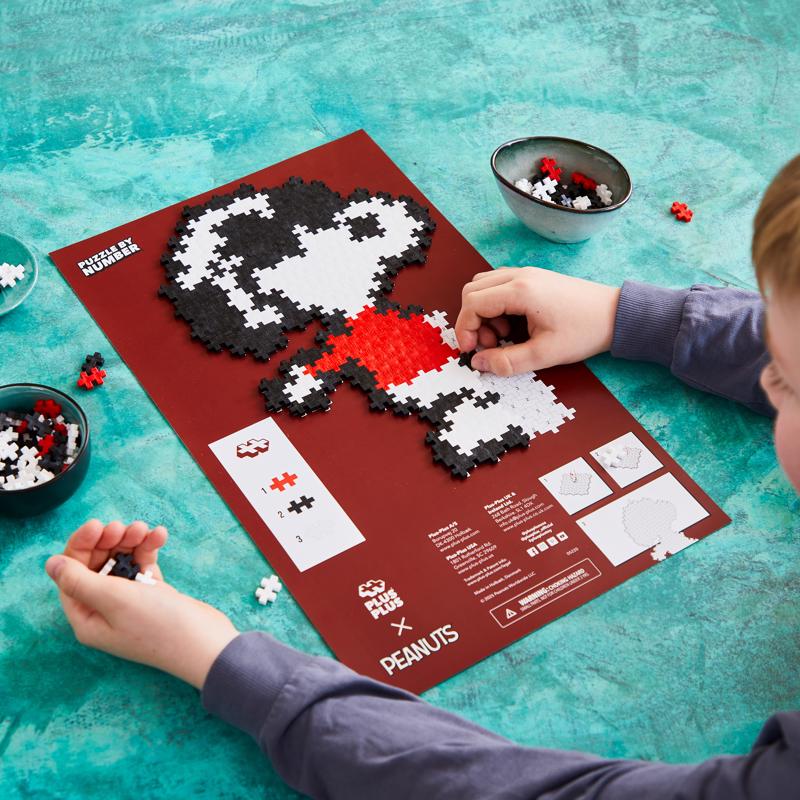 Plus-Plus Puzzle By Number Peanuts Puzzle 20 pc