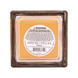 House of Velas Candlewood Light Orange Setting Sun Scent Candle 15 oz