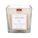 House of Velas Candlewood White Vanilla Woods Scent Candle 15 oz