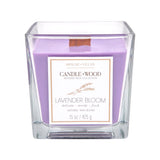 House of Velas Candlewood Purple Lavender Bloom Scent Candle 15 oz