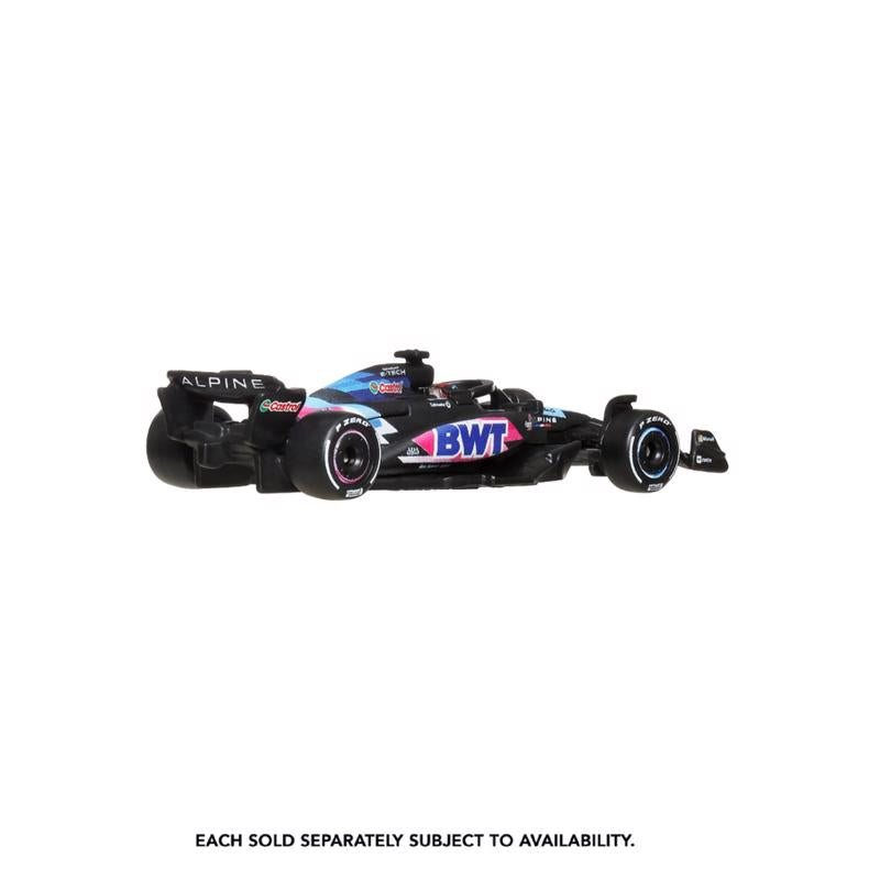 Hot Wheels Die-Cast 1:64 Scale Formula 1 Collectible Toy Race Car Multicolored