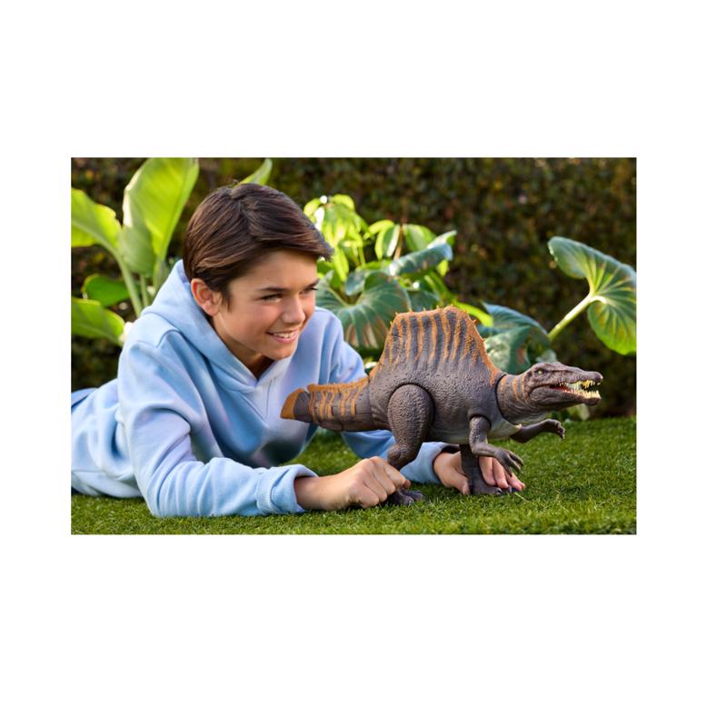 Jurassic World Rebirth Tail Thrasher Spinosaurus Dinosaur Toy