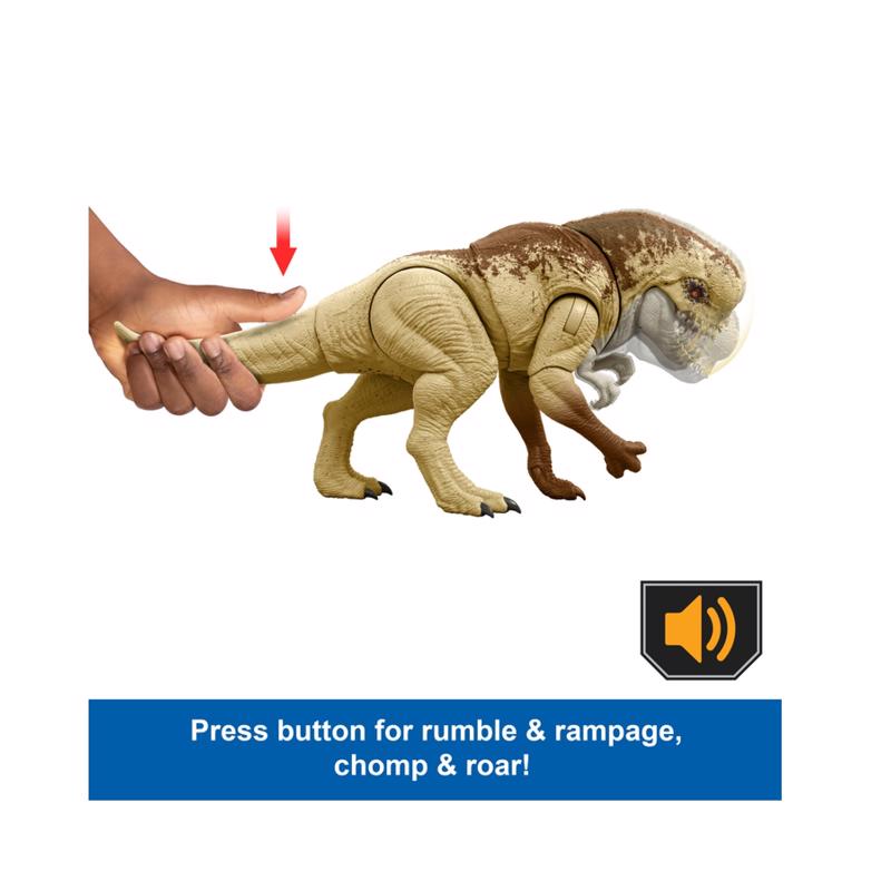 Jurassic World Rebirth Rumble N Rampage Distortus Rex Dinosaur Toy