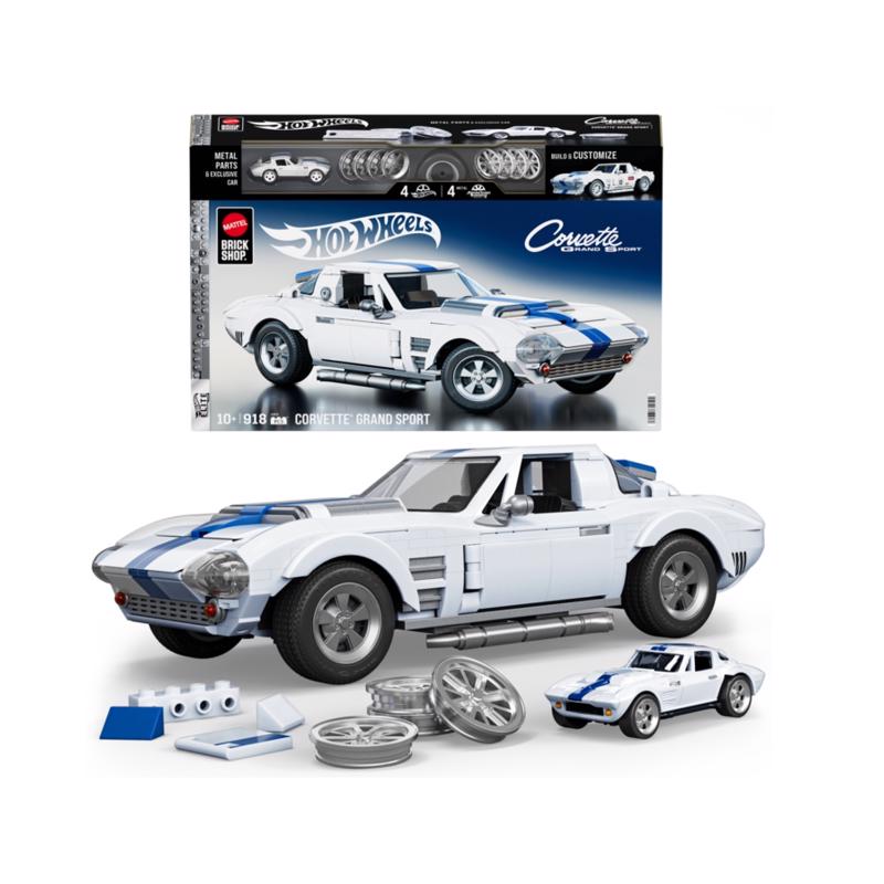 Hot Wheels Mega Corvette Grand Sport Building Set