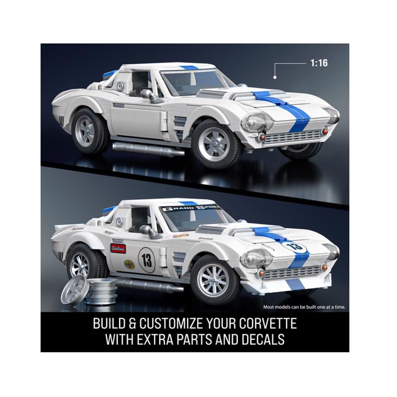 Hot Wheels Mega Corvette Grand Sport Building Set