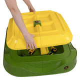 Sunny Days John Deere Sand Box with Toys Green/Yellow