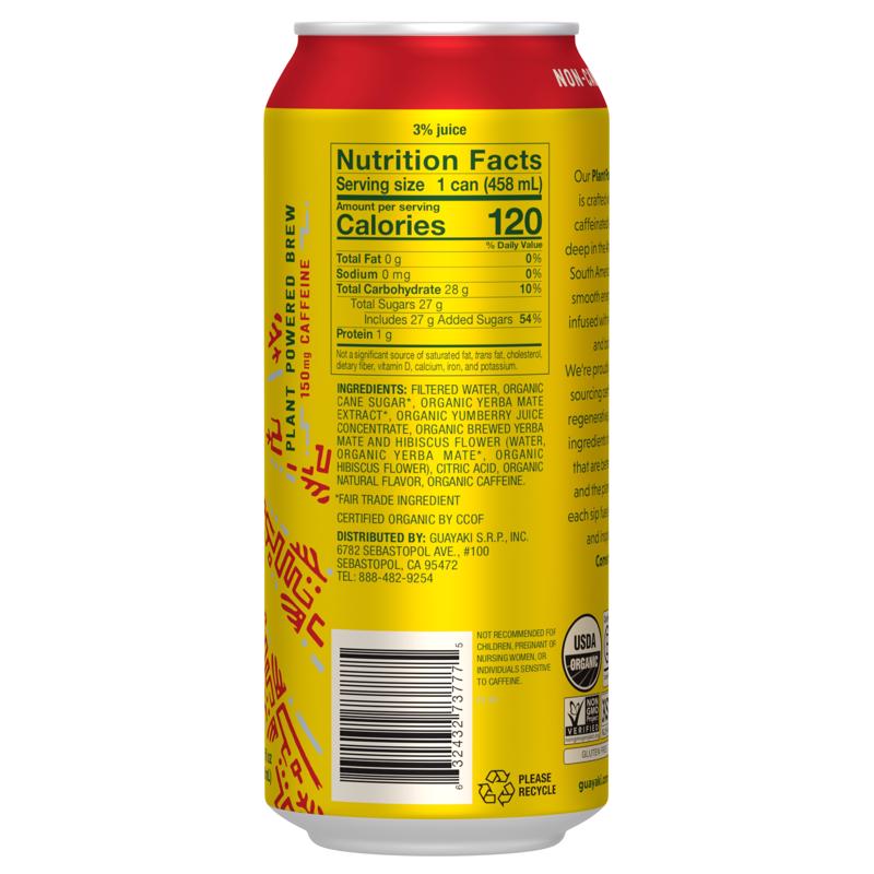 Yerba Madre Berry Beverage 16 oz 1 pk