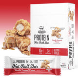 Genius Gourmet Vanilla Caramel Protein Bar 1.8 oz Counter Display