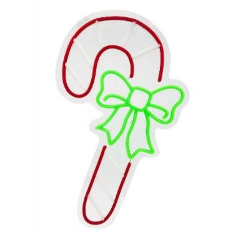 Luxe Light Decor LED Candy Cane Hanging Decor