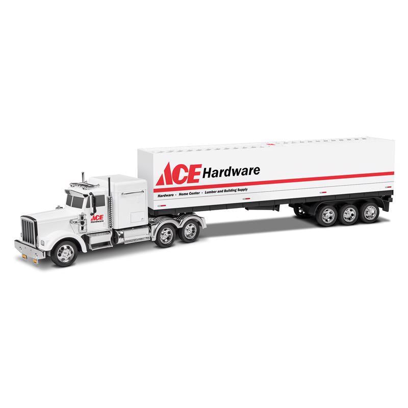 ACE RC Semi Trailer Truck W/Light White/Red