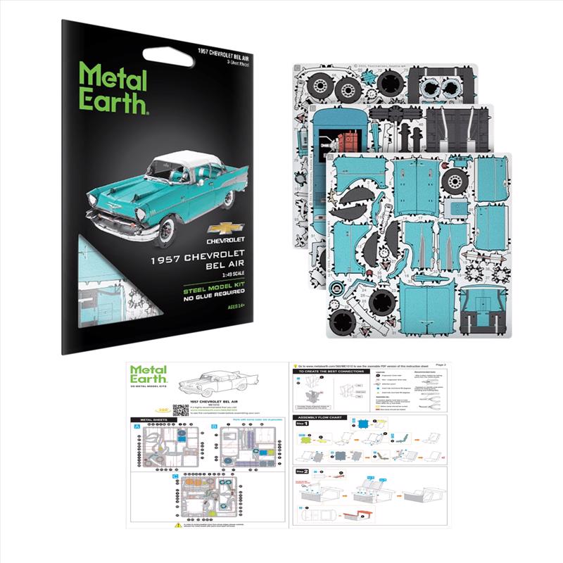Metal Earth 1957 Chevy Bel Air Model Kit