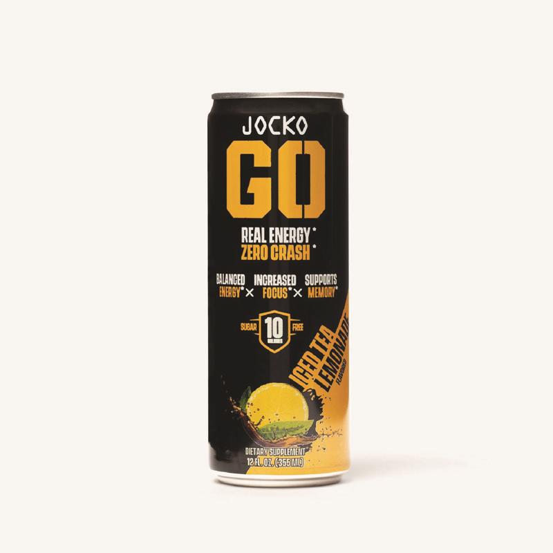 Jocko Fuel LLC Iced Tea Lemonade Caffeine Beverage 12 fl. oz. 1 pk