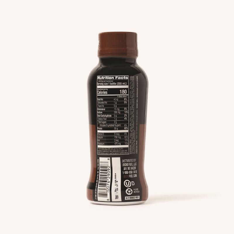 Jocko Fuel LLC Chocolate Protein Shake 12 fl. oz. 1 pk