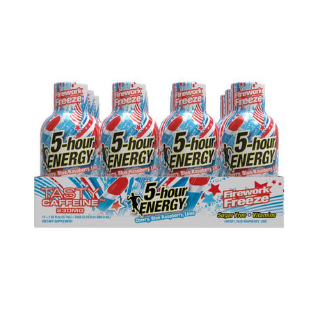 5-hour Energy Fireworks Freeze Sugar Free Assorted Energy Shot 1.93 fl. oz.