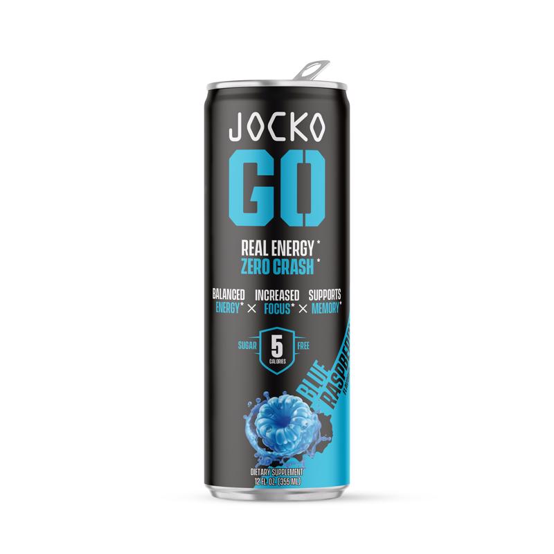 Jocko Fuel LLC Sugar Free Blue Raspberry Energy Drink 1 can