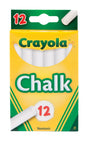 CHALK WHITE 12 STICKS