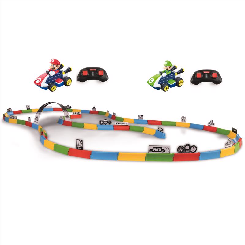 Carrera Revell Mario Kart Mario and Luigi Table Top Racing Set