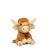 Build-A-Bear Mini Beans Highland Cow Plush Toy