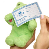 Build-A-Bear Mini Beans Spring Frog Plush Toy