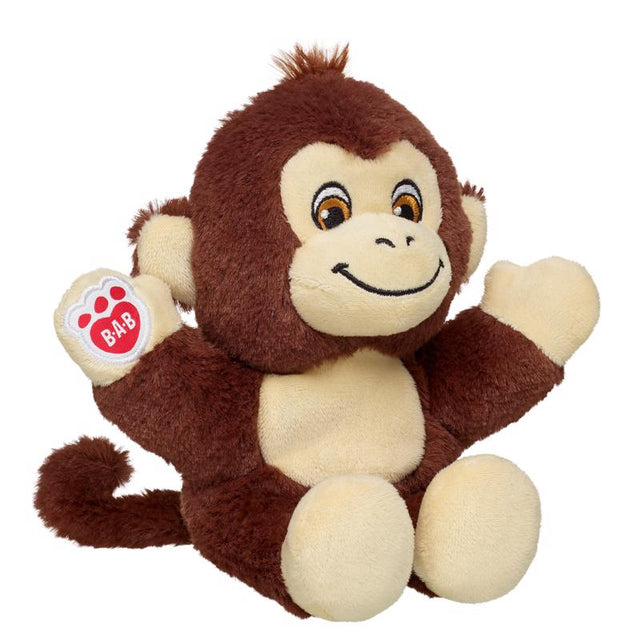 Build-A-Bear Mini Beans Smiley Monkey Plush Toy