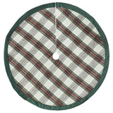 Dyno Plaid Tree Skirt 48 in.