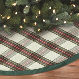Dyno Plaid Tree Skirt 48 in.