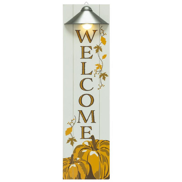 Dyno 40 in. Welcome Porch Sign