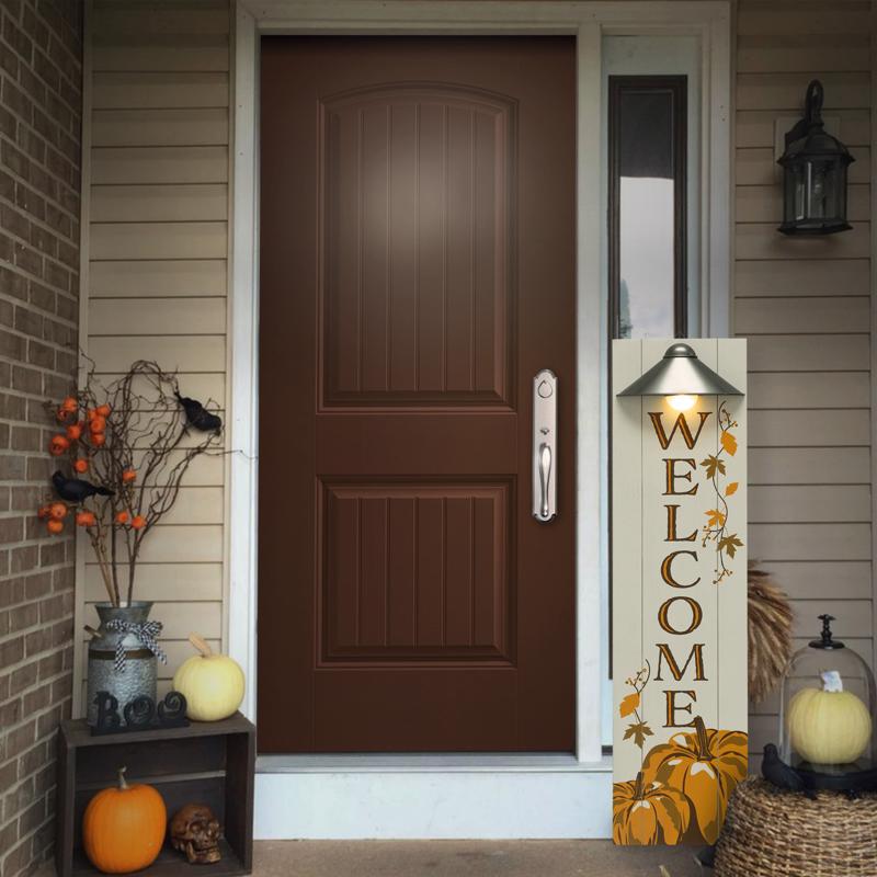 Dyno 40 in. Welcome Porch Sign