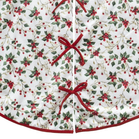 Dyno Holly Berry Tree Skirt 48 in.
