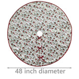 Dyno Holly Berry Tree Skirt 48 in.