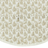 Dyno Faux Sueded Woodland Tree Skirt 48 in.