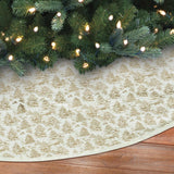 Dyno Faux Sueded Woodland Tree Skirt 48 in.