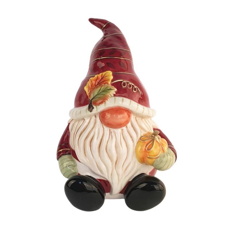 Blue Sky Clayworks 11 in. Gnome Fall Decor