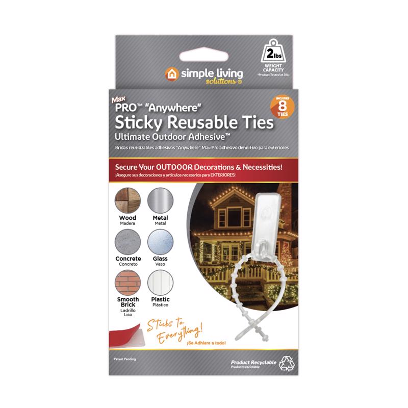 Simple Living Solutions Sticky Clips 1 pk