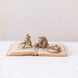 Creative Co-Op Sleepy Animals - Bear/Deer/Fox Table Decor