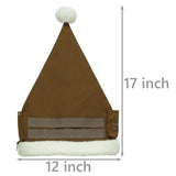 Dyno 17 in. Canvas With Utility Pockets Santa Hat 1 pk