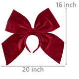 Dyno Oversized Red Bow Headband 1 pk