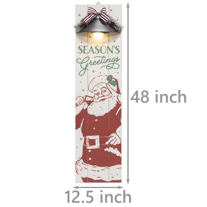 Dyno Holiday Porch Sign 40 in.