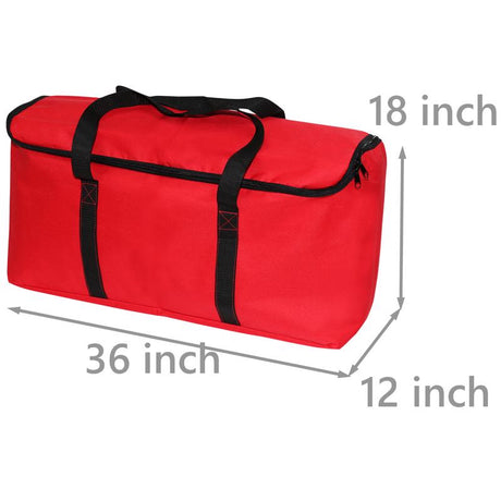 Dyno Red Storage Bag 18 in. H X 36 in. W X 12 in. D