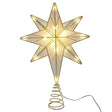 Celebrations LED Warm White Star of Bethlehem Tree Topper 12 in.