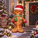 Celebrations Gingerbread Man with Giftbox 8 ft. Inflatable