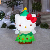 Gemmy Airblown LED Hello Kitty in Dress 4 ft. Inflatable