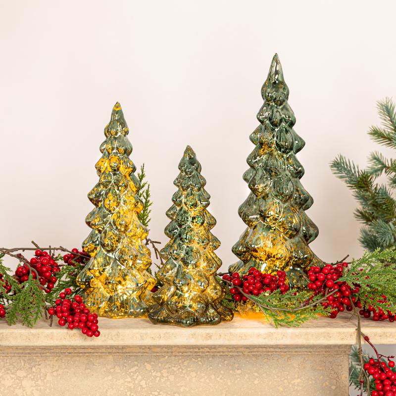 Creative Co-Op Green Table Decor