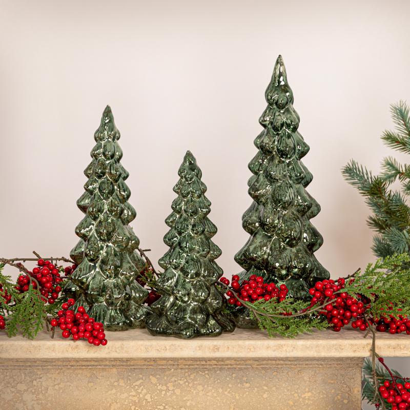 Creative Co-Op Green Table Decor