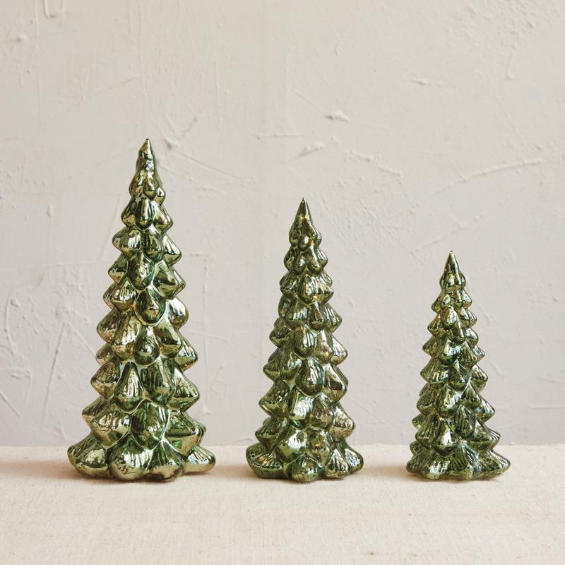 Creative Co-Op Green Table Decor