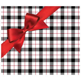 Dyno Plaid 7 ft. Garage Door Cover