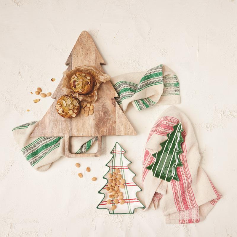 Creative Co-Op Tree Table Decor